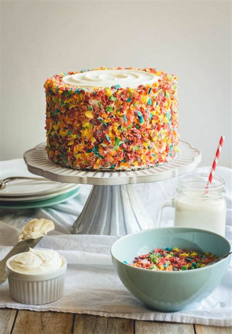 Fruity Pebbles Funfetti Cake Butterlust