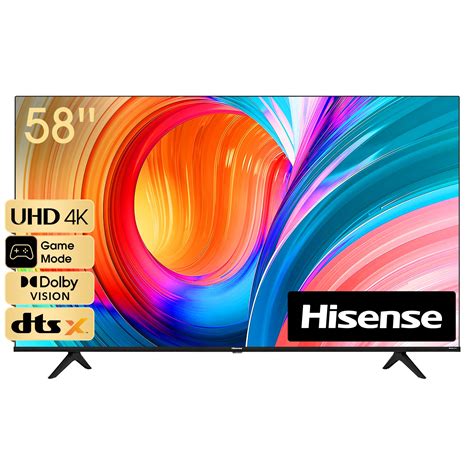 Best price for Hisense 58'' Smart Vidaa Os UHD 4K Frameless LED TV