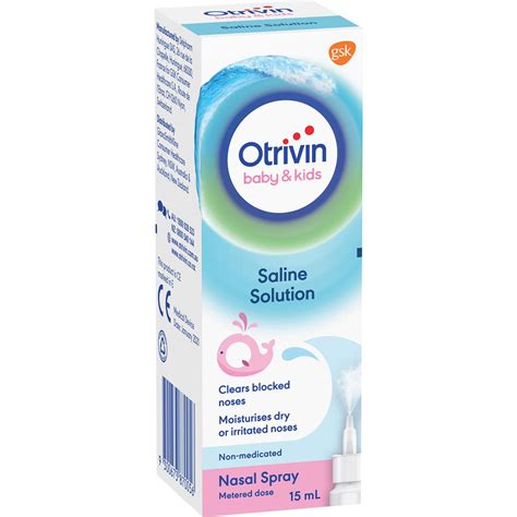 Otrivin Baby Nasal Spray Ml Woolworths