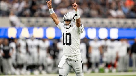 Nfl Preseason Week 2 Game Recap Las Vegas Raiders 34 Los Angeles Rams 17