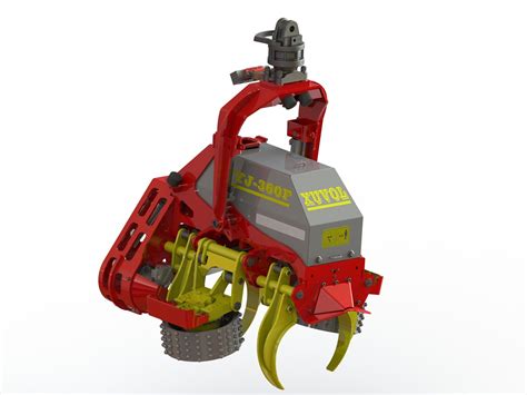 Xuvol Wyj F Harvester Head For Tons Excavator Degree