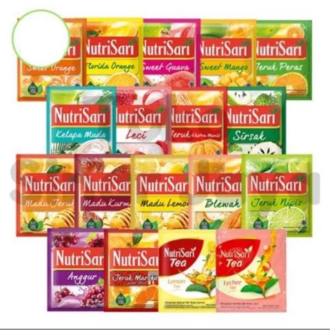 Jual NUTRISARI ALL VARIANTS SWEET ORANGE FLORIDA GUAVA MANGO JERUK