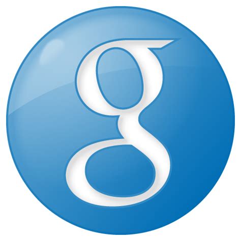 Blue, button, google, social icon