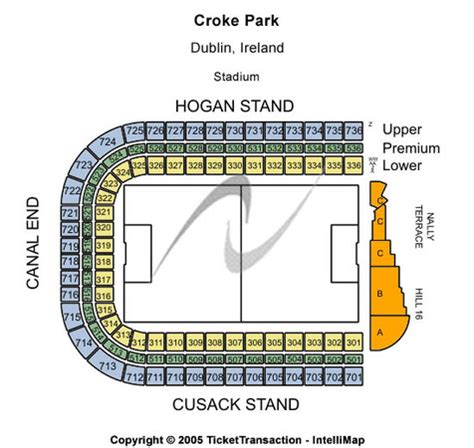 Croke Park Tickets In Dublin Croke Park Seating Charts Events And