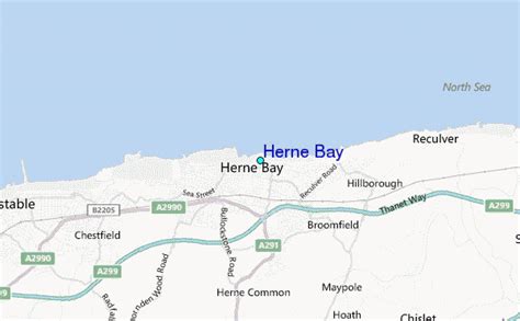 Herne Bay Tide Station Location Guide