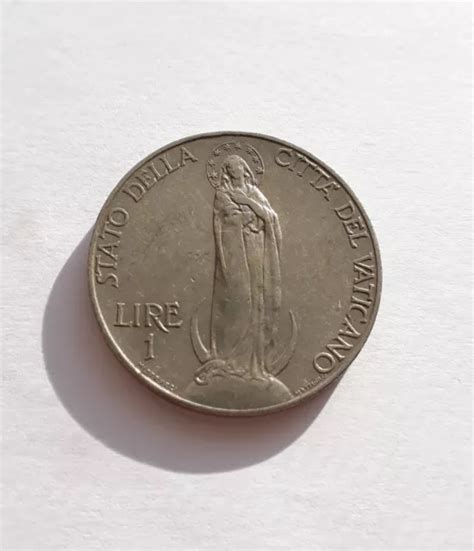 CITTÀ DEL VATICANO 1 Lira 1932 papa Pio XI molto bella EUR 3 50