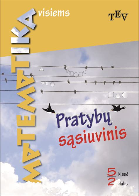 Matematika visiems 5 klasė Pratybų sąsiuvinis 2 dalis Pegasas