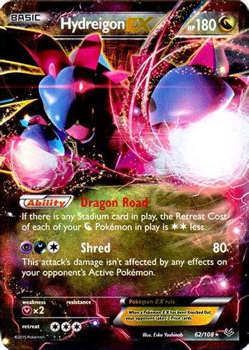 Pokemon Hydreigon EX 62 108 XY Roaring Skies Holo Amazon Es