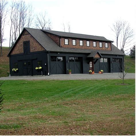 Garage with apartment- www.kingbarns.com | Pole barn homes, Garage apartments, House styles