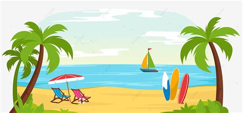 Other Vector Hd Images, Other, Sea, Resort, Summer PNG Image For Free ...