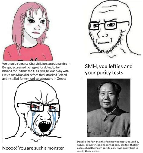 Mao Was Sorry Soyjaks Vs Chads Know Your Meme