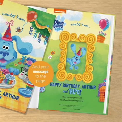 Nickelodeon Blues Clues Birthday Personalized Book