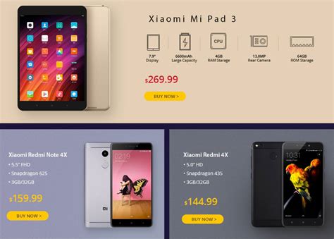 Xiaomi Mi Product Deals On Gearbest Buy Xiaomi Mi 6 On Sale