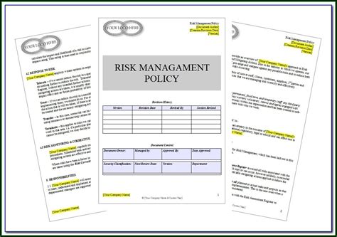 Healthcare Compliance Risk Assessment Template Template Resume