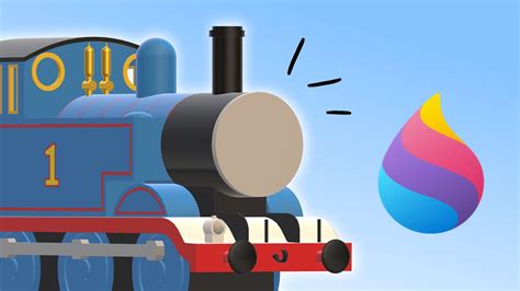 Thomas The Tank Engine Paint 3d Models Engines Youtube