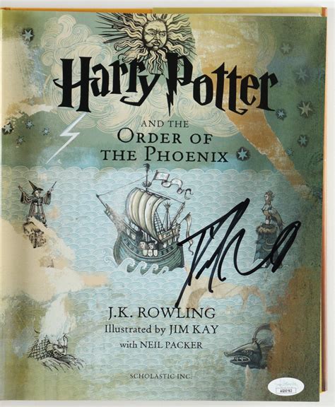 Daniel Radcliffe Signed Harry Potter And The Order Of The Phoenix