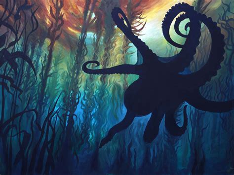 Kelp Forest By Kina Forney R Aesthetics13 Art