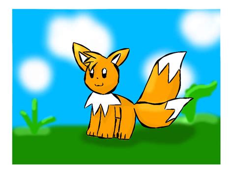 Tails The Eevee By Maca33 On Deviantart