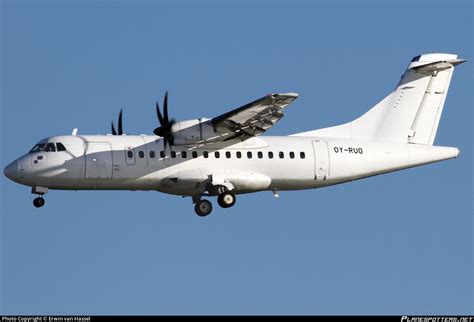 OY RUO Danish Air Transport DAT ATR 42 500 Photo By Erwin Van Hassel