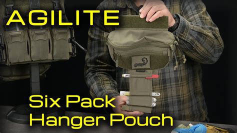 Der Sixpack F R Unter Den Bauch Agilite Six Pack Hanger Pouch Youtube