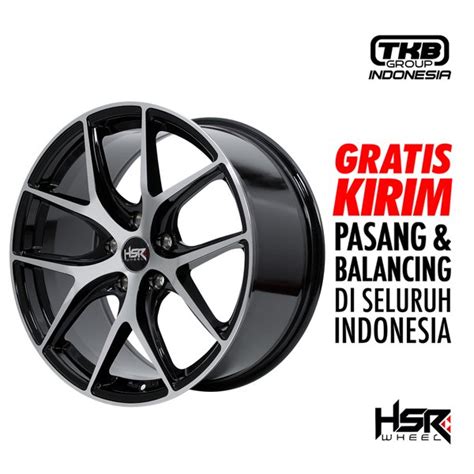 Jual Velg Mobil Ring 18 HSR TOREY Pelek R18 Mobil Innova Hrv Camry