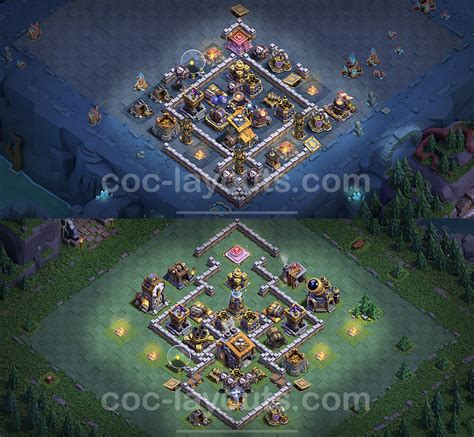 Best Builder Hall Level Anti Stars Base With Link Clash Of Clans