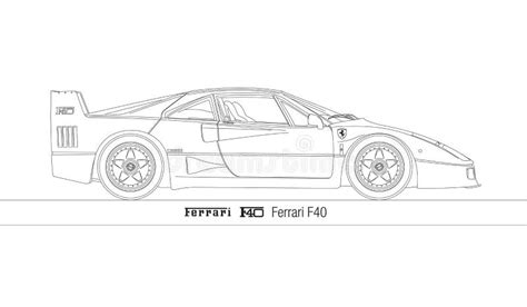 20+ ferrari line drawing - StanleyLaison