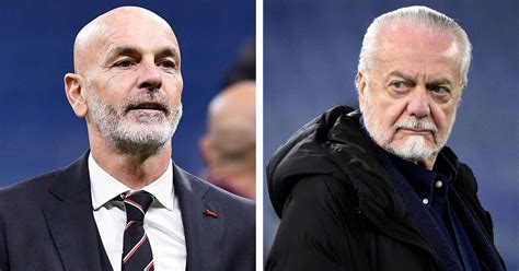 Pioli Verso L Addio Al Milan Il Napoli Tenta L Affondo Il Tecnico