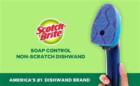 Scotch Brite Non Scratch Advanced Soap Control Dishwand