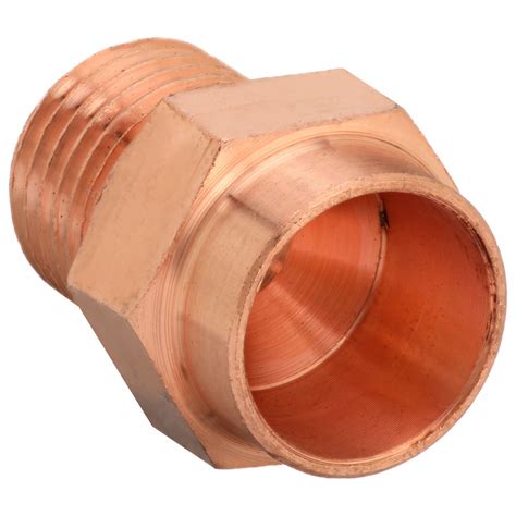 Wrot Copper Cup X MNPT Adapter 39R713 604R 1 4X1 2 Grainger