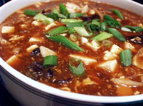 Vegetarian Hot And Sour Soup Recipe