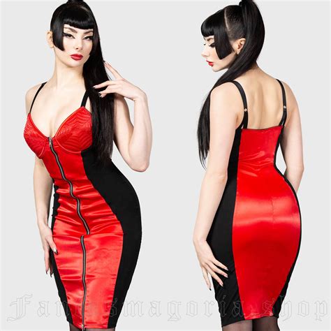 Scarlet Dee Ville Midi Dress Killstar Women S