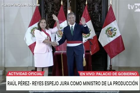 Ra L P Rez Reyes Espejo Es El Nuevo Ministro De La Producci N Radio