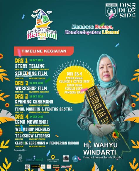 Dispersip Tanbu Undur Jadwal Peresmian Festival Literasi Bersujud Tahun