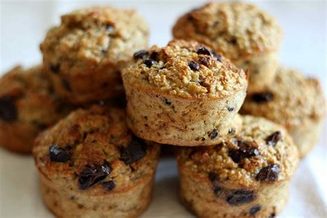 Muffins au son davoine et aux pépites de chocolat au Thermomix Cookomix