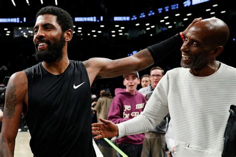 Nba Player Kyrie Irving Signs His Father As The First Signature Athlete