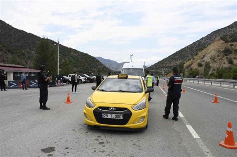 Vali Taşbilek Kurban Bayramı Trafik Denetimine Katıldı