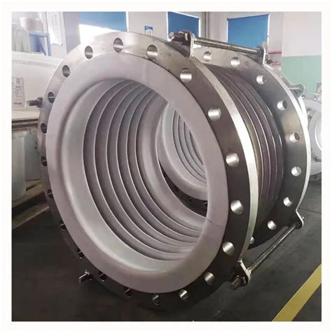 Flange Ss Ptfe Lined Steam Metal Bellows Flexible Expansion Joint