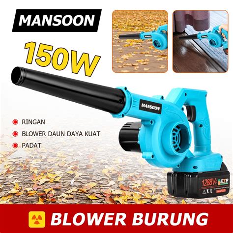 Jual Kapal Cepat 21V Blower Keong Mesin Blower Tangan Baterai Cordless