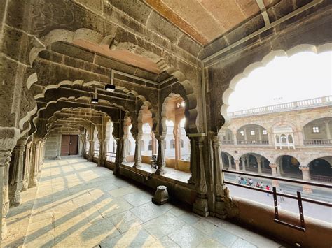 The Holkar Dynasty at Rajwada Palace in Indore, India