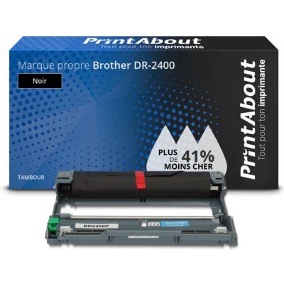 Acheter Marque Propre Brother Dr Tambour Noir Printabout