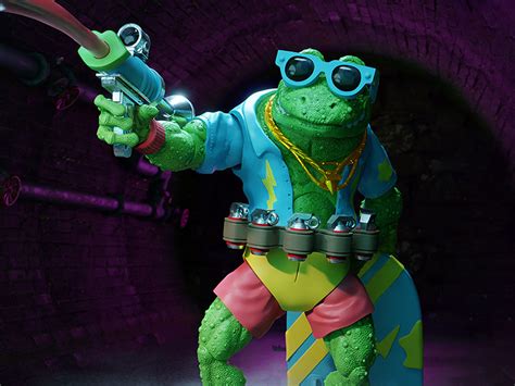 Teenage Mutant Ninja Turtles Ultimates Genghis Frog