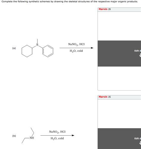 Solved Complete The Following Synthetic Schemes By Drawing Chegg