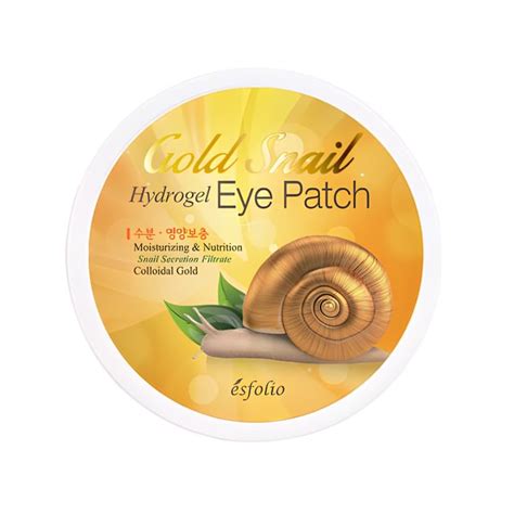 Esfolio Gold Snail Hydrogel Eye Patch Yesstyle