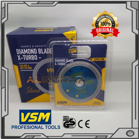 Jual Diamond Wheel VSM Turbo X Superthin Mata Potong Keramik Granit 4