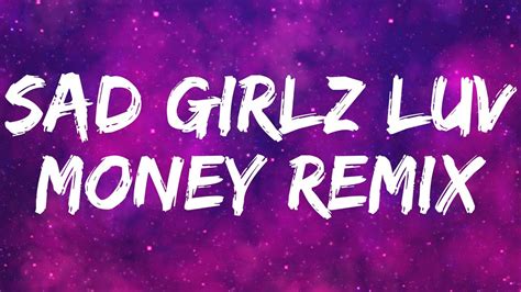 Amaarae Sad Girlz Luv Money Remix Lyrics Ft Kali Uchis Moliy