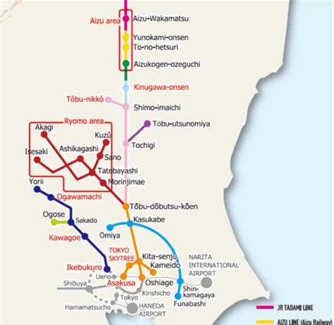 Tobu Railway Is A Great Way To Get From Tokyo To Day Trip Destinations