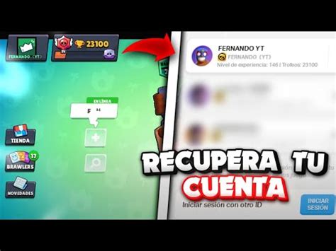 COMO RECUPERAR TU CUENTA De BRAWL STARS Con SUPERCELL ID COMO