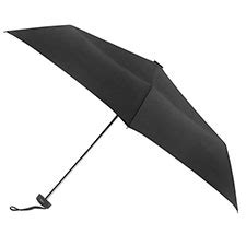 Totes Eco Brella Auto Open Golf Umbrella Black Totes Isotoner