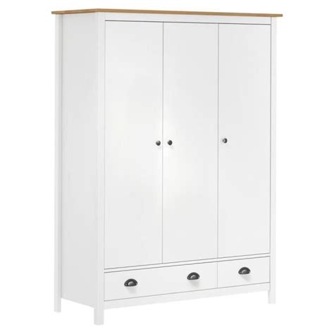 Bel Garde Robe Portes Hill Blanc X X Cm Bois